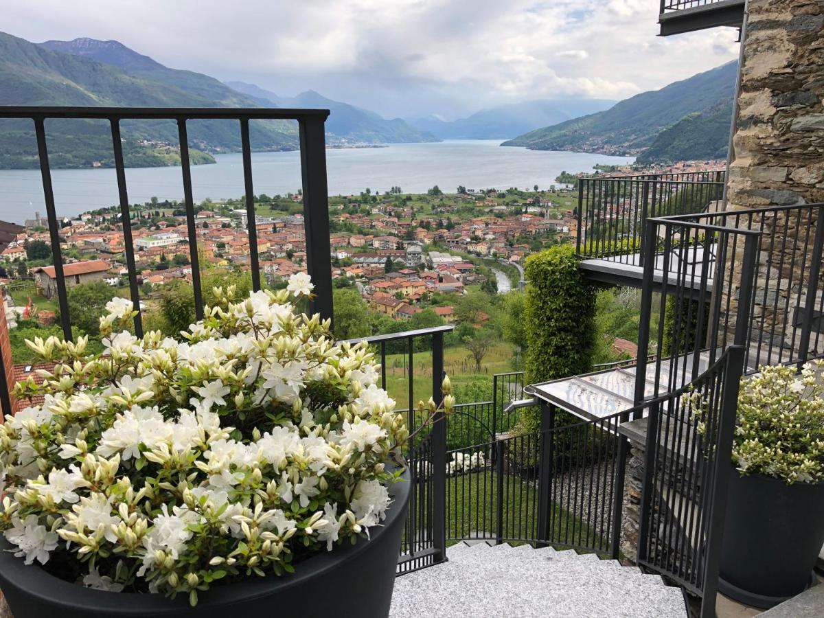 Casa Di Campagna Rosina Con Piscina E Vista Lago Gravedona Exterior foto